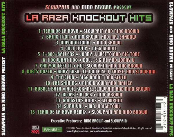 Slow Pain And Nino Brown Presents... La Raza Knockout Hits Chicano Rap